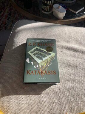 Katabasis by R. F. Kuang - Deluxe Signed First Edition with sprayed edges